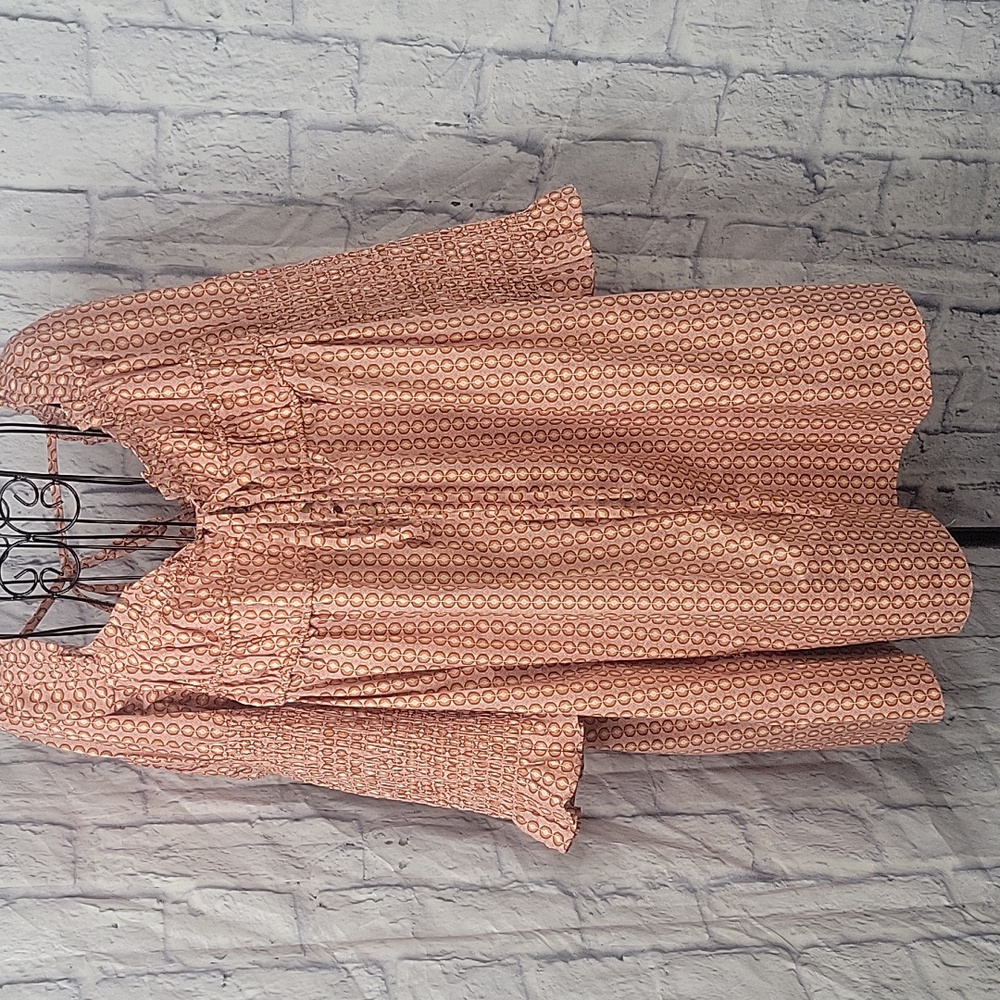 Free People Pink and Orange Mini‎ Dress Size M  NWT